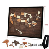 StateStory – Interactive USA Puzzle Map