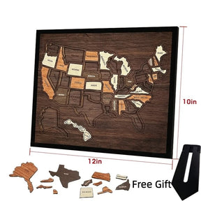 StateStory – Interactive USA Puzzle Map
