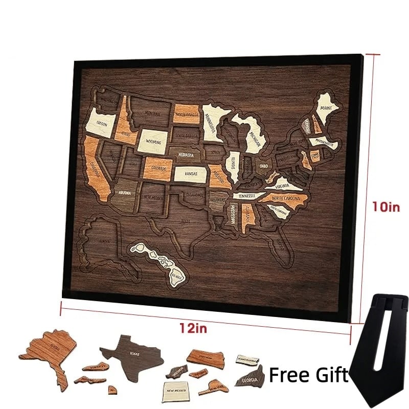 StateStory – Interactive USA Puzzle Map