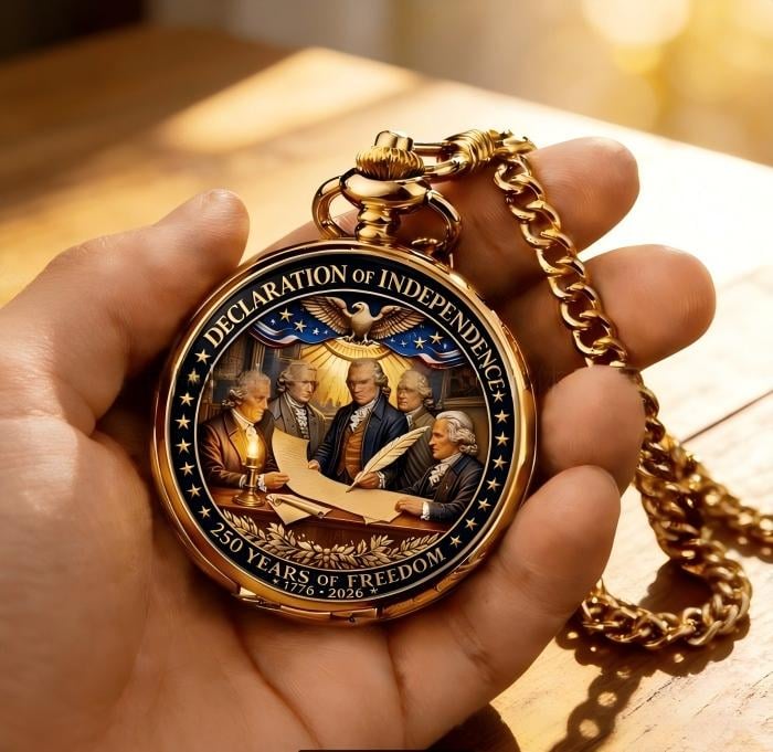 LibertyChrono – USA 250th Pocket Watch