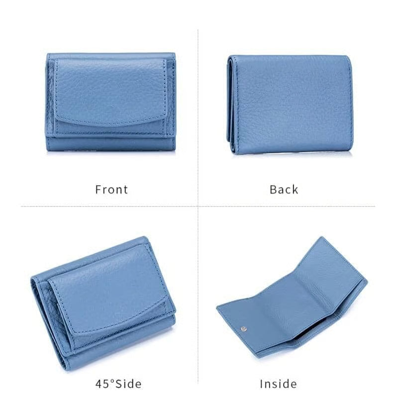 AuraVault - Premium Leather RFID Wallet