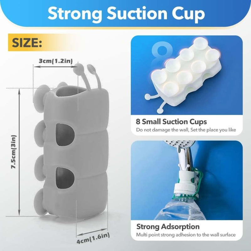 GripFix – Silicone Suction Shower Holde