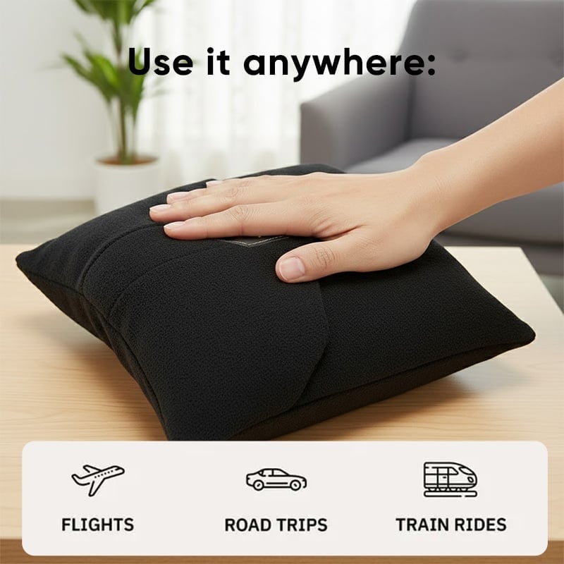 TravelEase – Ergonomic Neck Pillow Pain‑Free Journeys