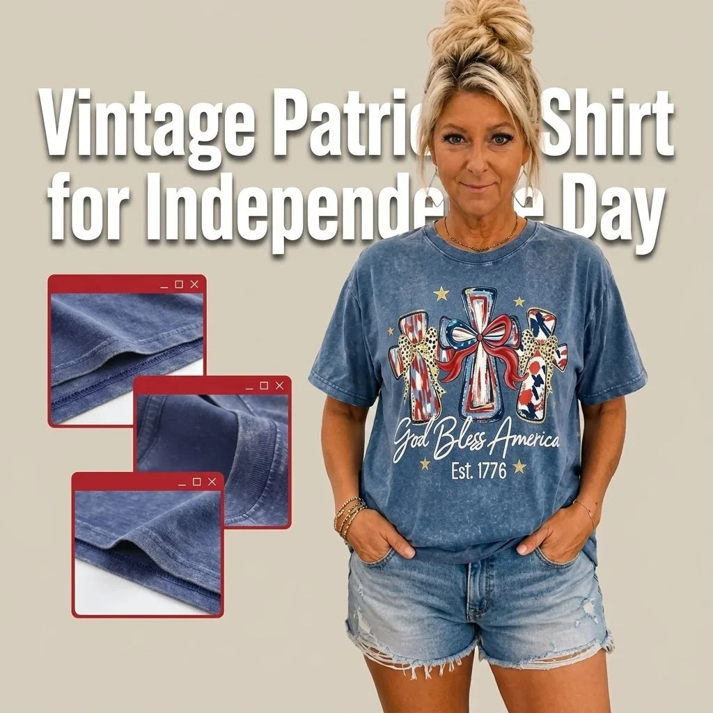 GodBless – Vintage 250th Anniversary Women T-Shirt