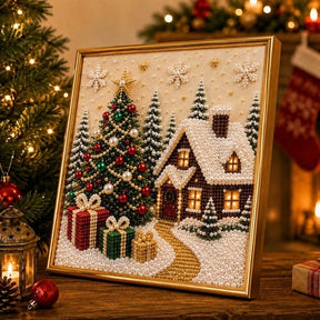 PearlCraft – Premium 3D Christmas Diamond Painting Kit