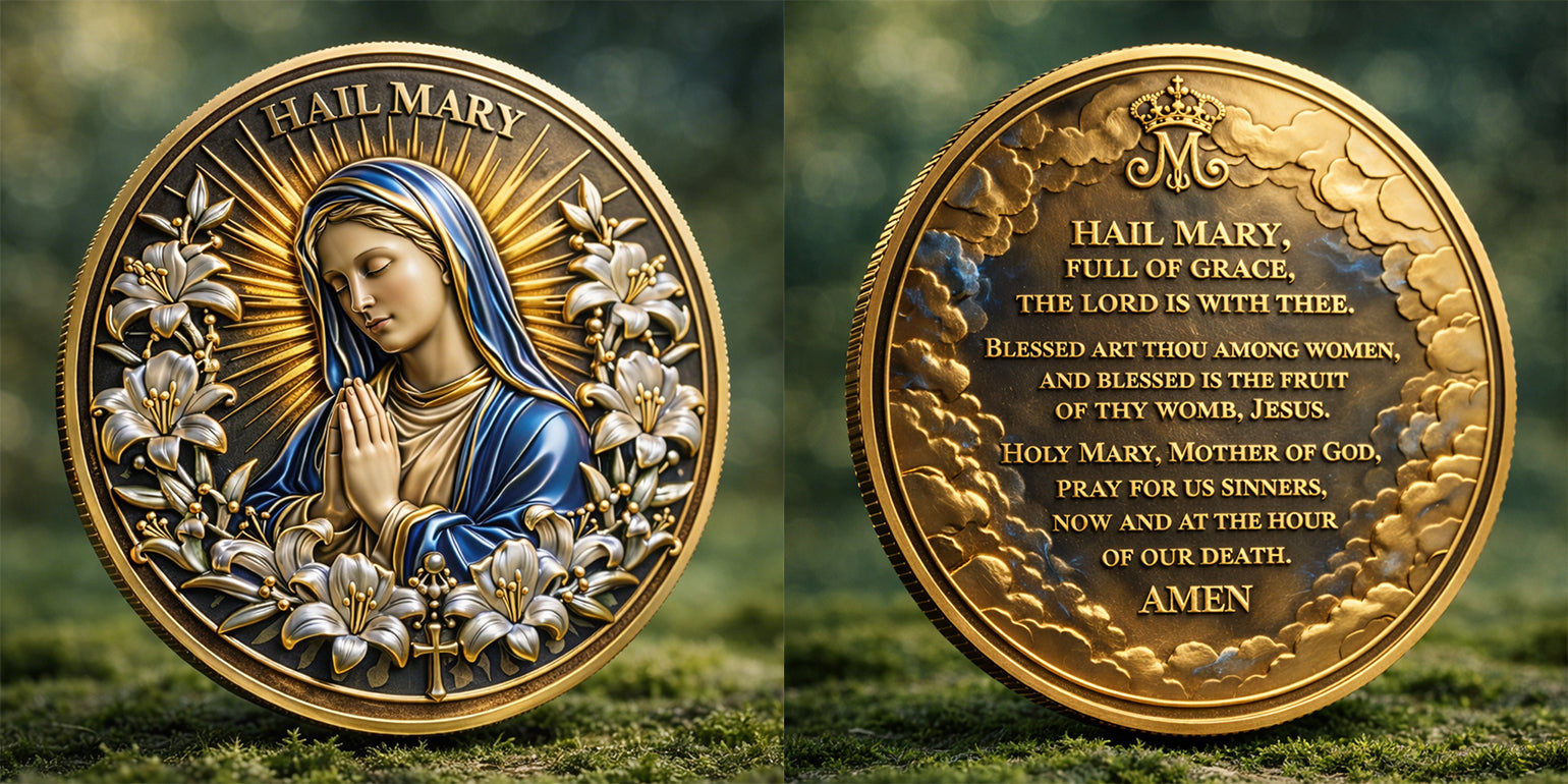 HeavenlyGrace – Catholic Challenge Coin