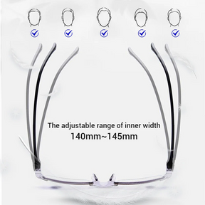 VisionGuard – Sapphire Anti-Blue Dual-Use Reading Glasses