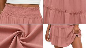 LunaFlair – Tiered Boho Skort