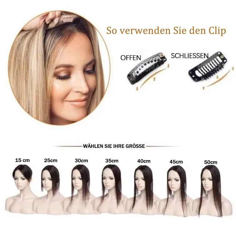 HairLuxe – Natural Volume Hair Topper