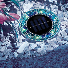 NightMosaic – Waterproof Solar Pathway Lights
