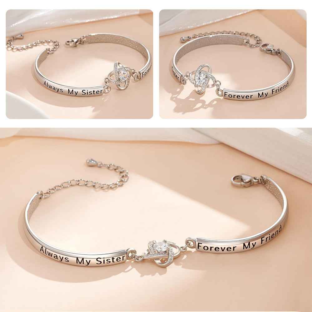VistaGrace – Stylish Lucky Clover Bracelet