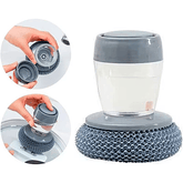 CleanMate - Ergonomic Soap-Release Kitchen Scrubber