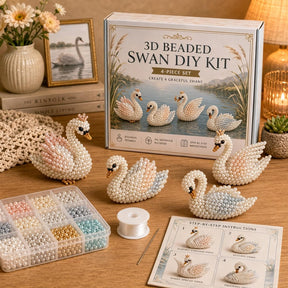 BeadCraft Mini – Tiny 3D Beaded Animal DIY Kit