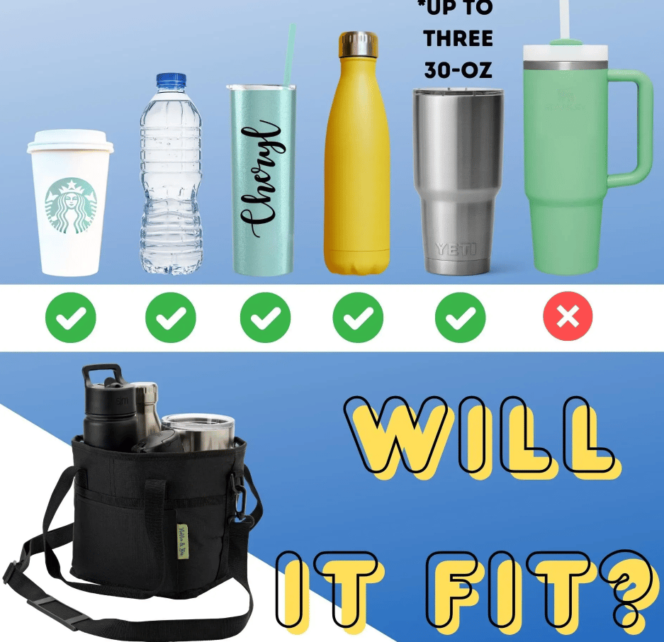 SipCaddy – Multi-Drink Carrier Tote