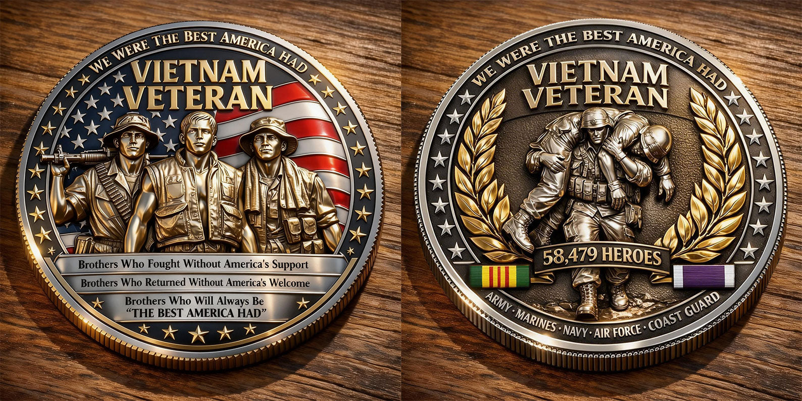 BrotherhoodMint – Vietnam War Remembrance Coin
