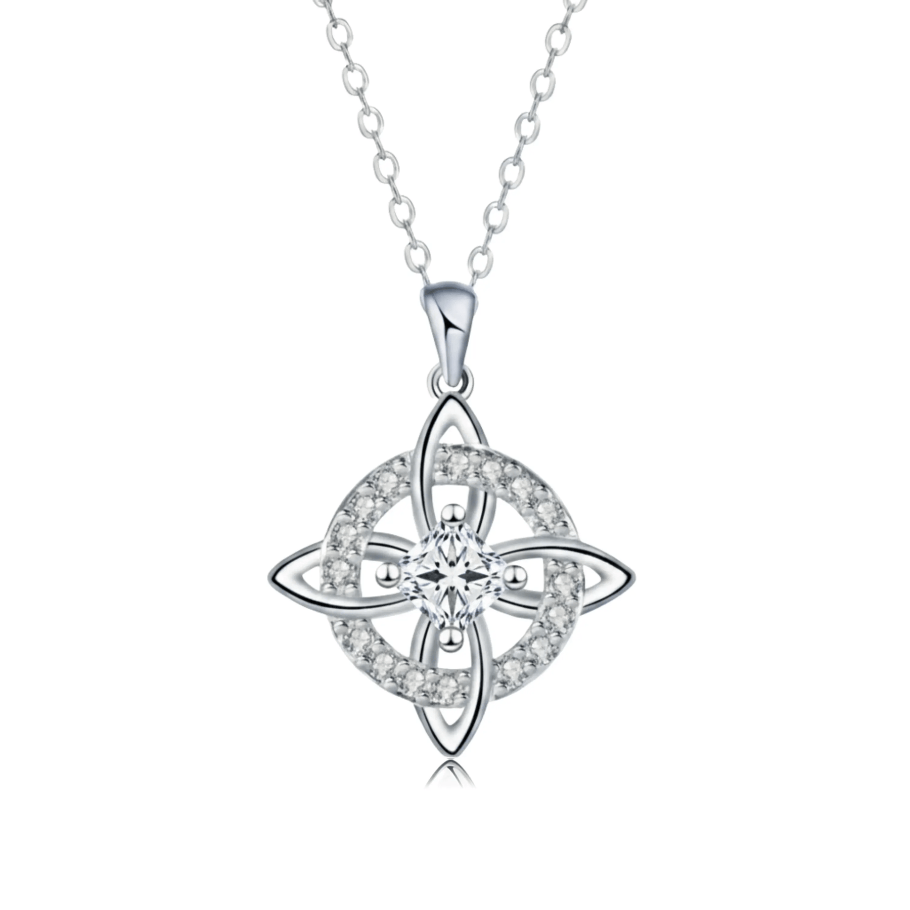 Hecatea – Witch’s Knot Birthstone Necklace