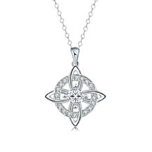Hecatea – Witch’s Knot Birthstone Necklace