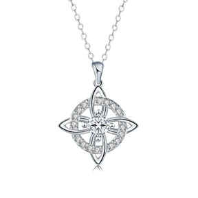 Hecatea – Witch’s Knot Birthstone Necklace