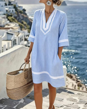 UrbanStripe - Pocket Dress For Everyday Summer Shift