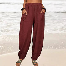 CalmEase – Elastic Waist Comfort Pants