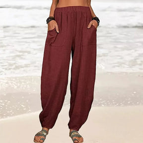 CalmEase – Elastic Waist Comfort Pants
