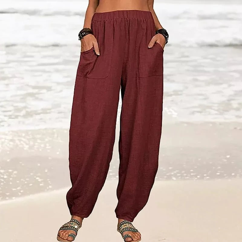 CalmEase – Elastic Waist Comfort Pants
