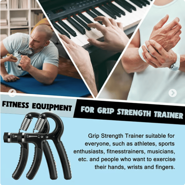 GripForge – Portable Hand Strengthener Kit