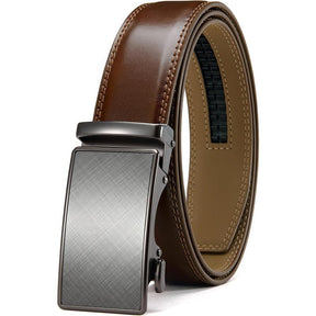 FlexFit – Micro-Adjust Leather Ratchet Belt