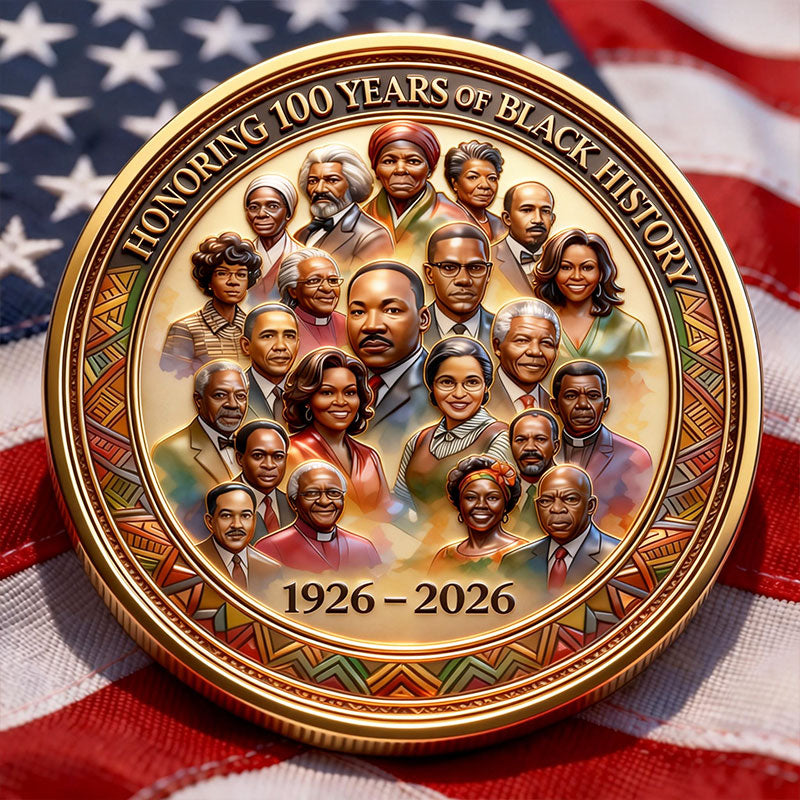 Black History Month Centennial Commemorative Coin (1926–2026)