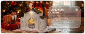 FeatherGlow – Solar Powered Light Up Bird Feeder