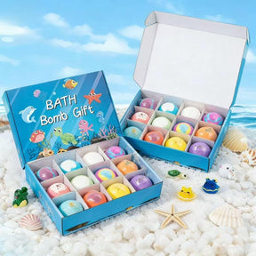 KidSplash – Colorful Bath Bomb Gift Set for Kids