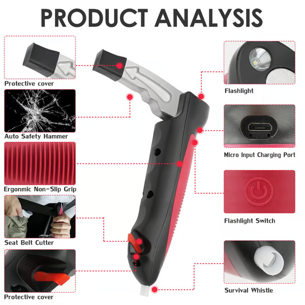 AutoSupport – 5-in-1 Car Handle Assist Tool