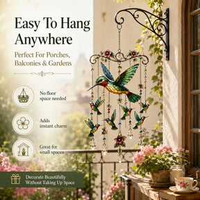 HumiGrace – Elegant Hummingbird Wind Chime