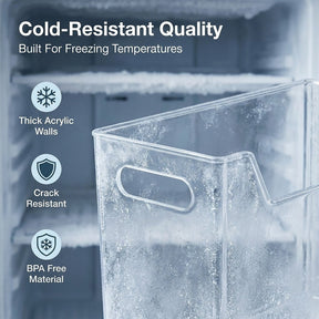 LumeFrost – Stackable Pantry & Cold Storage Bins