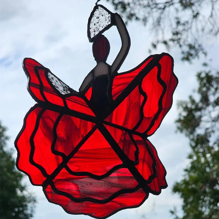 GraceSpin -  Elegant Stained Glass Spinner