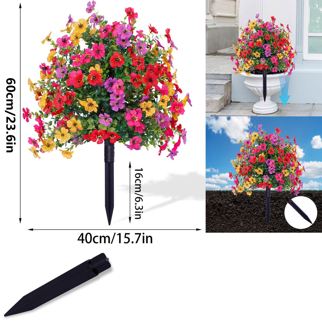 VividPetals – All-Weather Floral Set