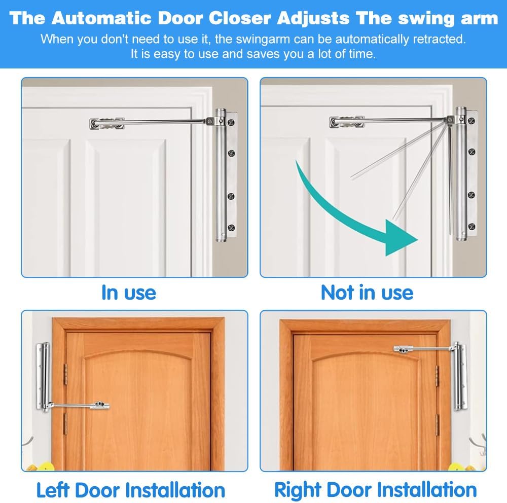 HingeGuard – Automatic Door Self-Closing Hinge