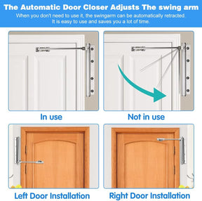 HingeGuard – Automatic Door Self-Closing Hinge