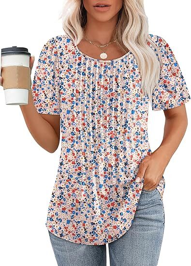 SoftMuse – Casual Dressy Summer Blouse