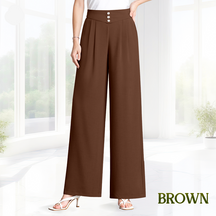 SoftStride – Elegant Wide-Leg Pants