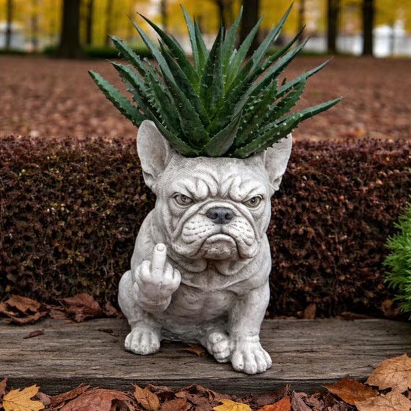 BullyPot - Decorative Dog Planter