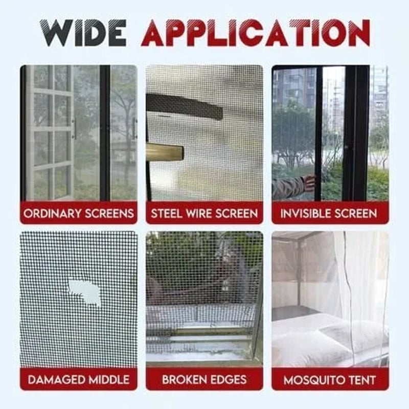 FixEase – Window Screen Repair Kit
