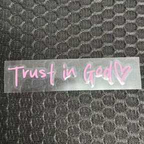 DivineRide – God Car Rearview Mirror Sticker