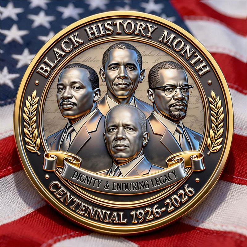 Black History Month Centennial Commemorative Coin (1926–2026)