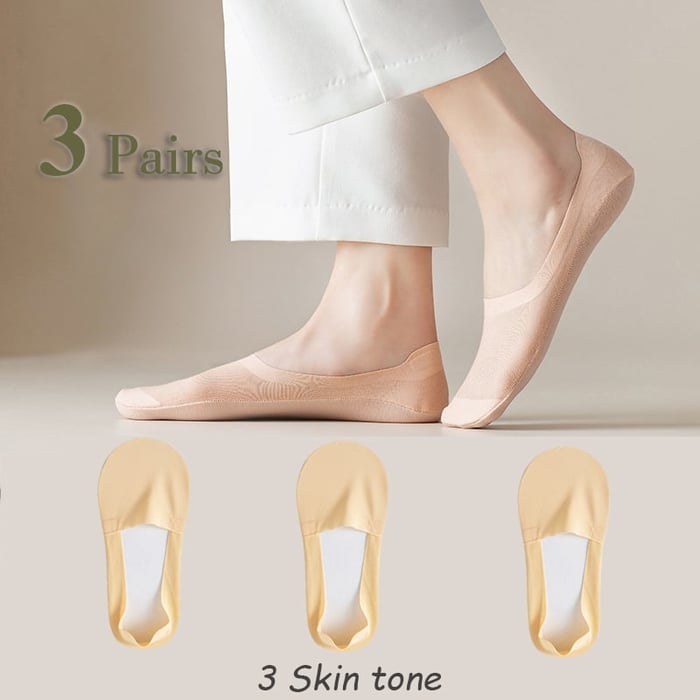 BareStep – Thin No Show Socks