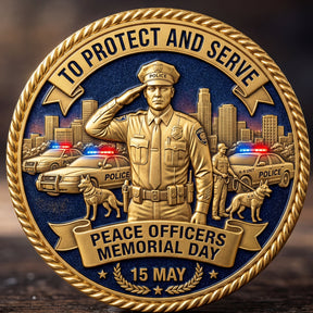 Legacy of Service – Police Memorial Coin