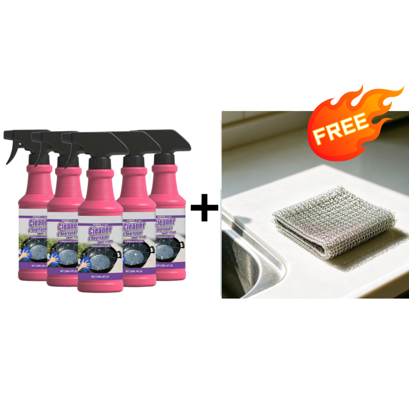GrillBlaze – Fast-Acting Heavy-Duty Grill Degreaser Spray