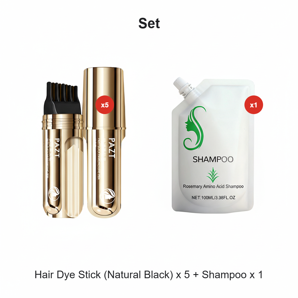 ShadeMatch – Dual Comb Hair Color Tool Natural Finish