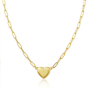 HeartLink – Magnetic Heart Pendant Necklace