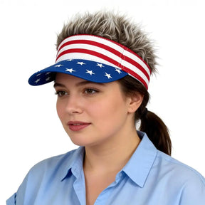 LibertyLocks – American Flag Wig Hat